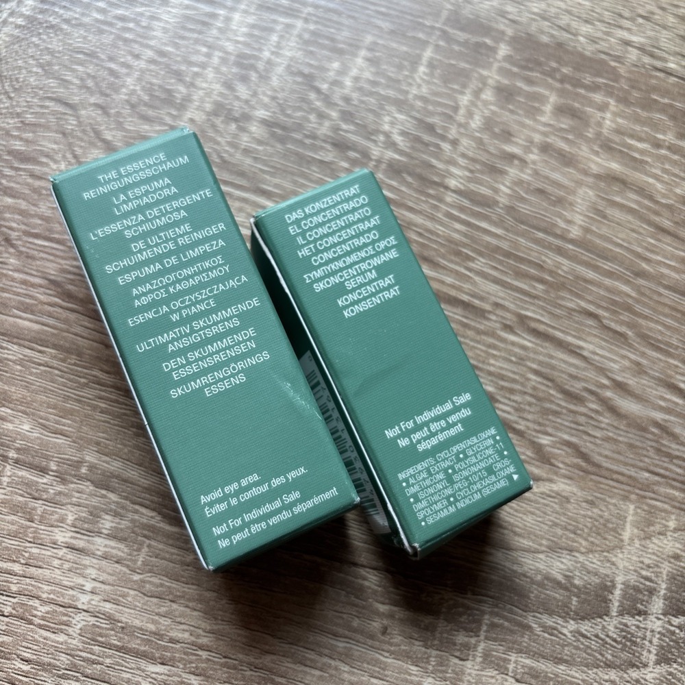 SET OF 2 La Mer The Concentrate Essence Foaming Cleanser Travel Size New - Picture 2 of 2
